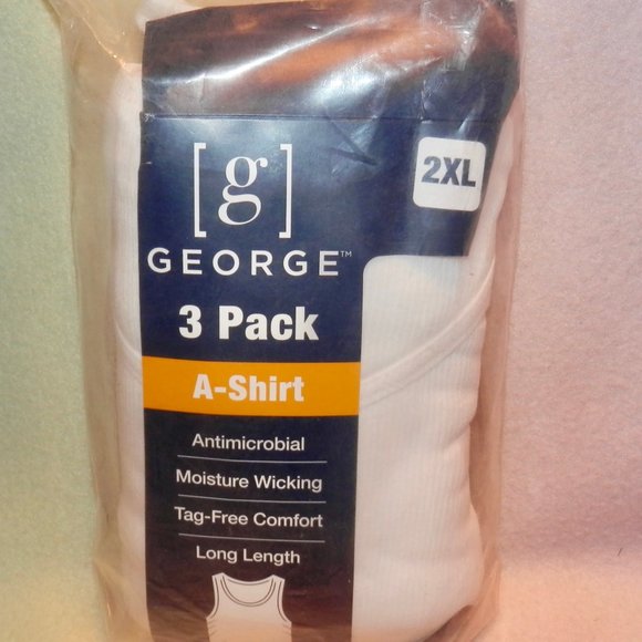 Underwear & Socks 3 Pack Of Sleeveless Undershirts